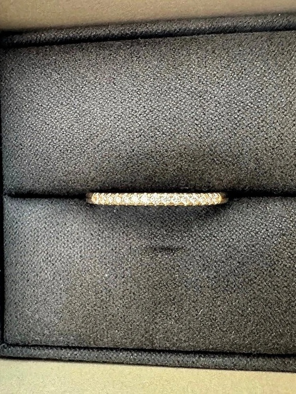 Mejuri Teams Ring 14K Gold and Natural Diamonds Size 10